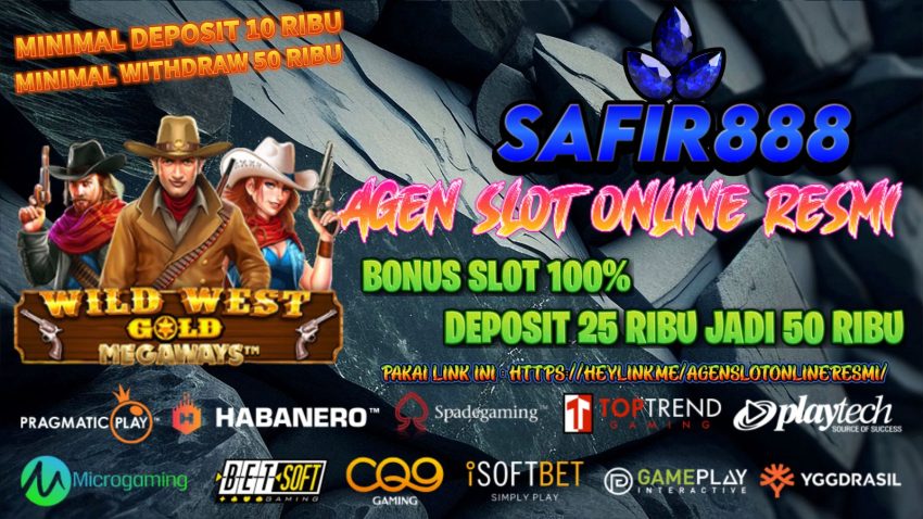 SAFIR888 - Agen Slot Online Resmi